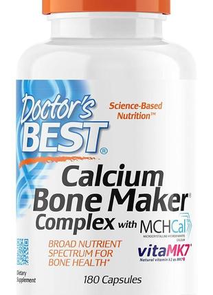 Комплекс для костей с кальцием Doctor's Best Calcium Bone Make...