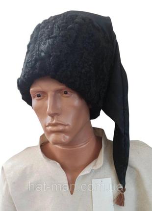 Казацкая шапка с чёрным шликом Код/Артикул 2