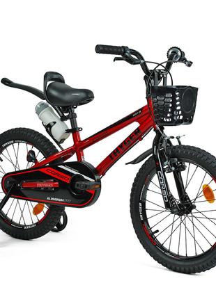 Велосипед 2-х колесный 18" CORSO TAYGER алюминиевая рама, ручн...