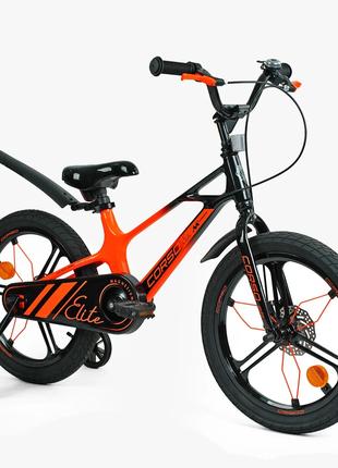 Детский велосипед 18 дюймов Corso Elite магниевая рама, литые ...