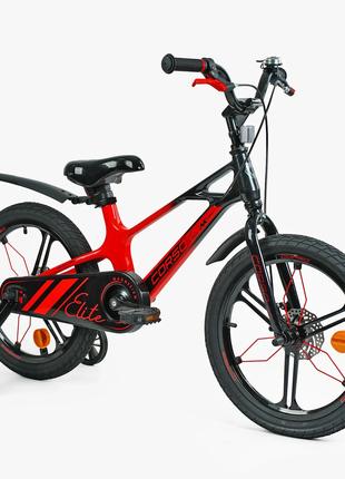 Детский велосипед 18 дюймов Corso Elite магниевая рама, литые ...