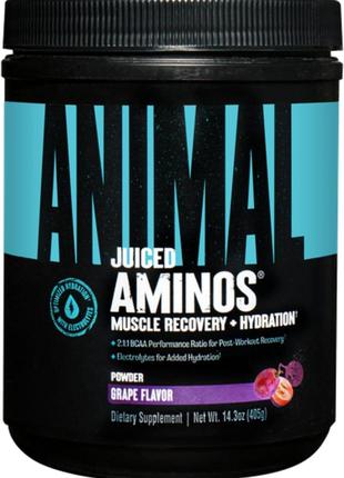 Animal Juiced Aminos + Hydration, 378g (Grape Juiced)