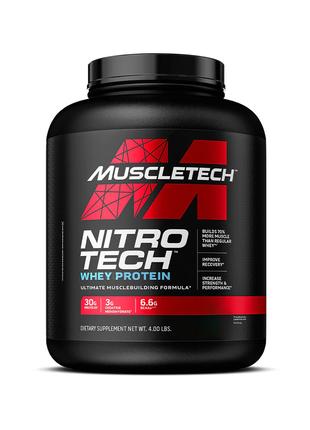 Протеин Muscletech Nitro Tech Whey Protein, 1.81 кг Печенье-крем