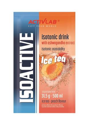 Ізотонічний напій Iso Active 31,5g 1sachet (Peach Ice Tea)