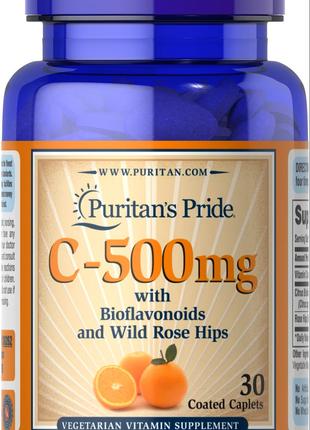 Витамин C с биофлавоноидами и шиповником Puritan's Pride Vitam...