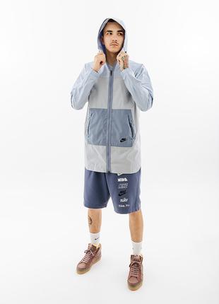 Мужская Куртка Nike M NSW SPU WVN JKT Голубой M (7dFJ5250-412 M)