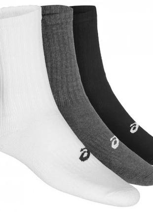 Носки Asics 3PPK CREW Черный,Серый,Белый 39-42 SPU155204-0701 ...