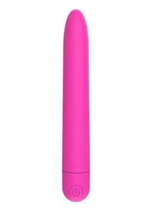 Вибропуля Ultra Power Bullet USB Matte Pink 10 режимов вибрации