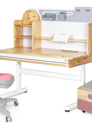 Mealux Комплект (L) Mealux Стіл Timberdesk Wood L + Томба BD-9...