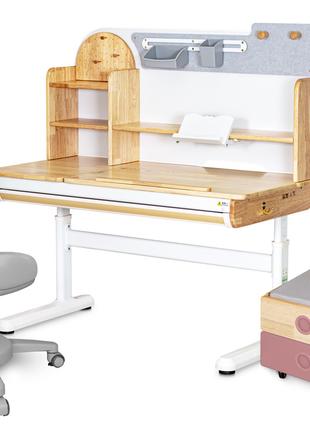 Mealux Комплект (L) Mealux Стіл Timberdesk Wood L + Томба BD-9...