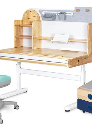 Mealux Комплект (L) Mealux Стіл Timberdesk Wood L + Тумба BD-9...