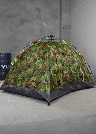 Палатка 3 местная Tent-Mask 2х1.5м водонепроницаемая Камуфляж ...