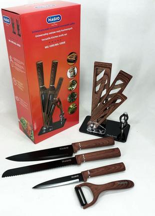 Кухонные ножи Magio MG-1095 5 предметов, Набор поварских ножей...