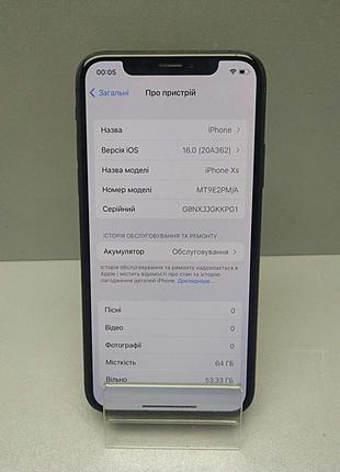 Мобільний телефон смартфон Б/У Apple iPhone Xs 64 GB