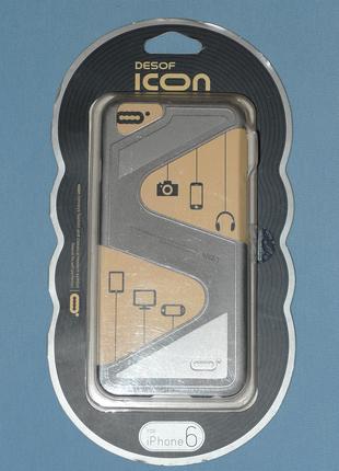 Чехол Icon для Iphone 6, 6s Zorro grey 0370