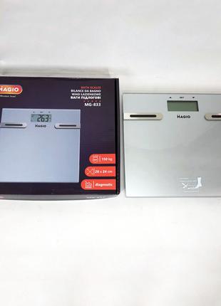 Весы электронные напольные MAGIO MG-833 | Весы напольные 150 к...