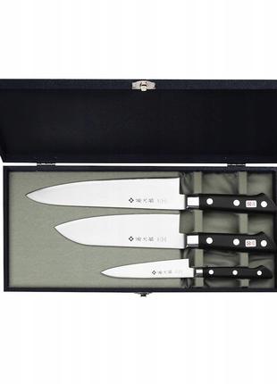 Набір із 3-х кухонних ножів Tojiro DP3 (DP-GIFTSET-D)