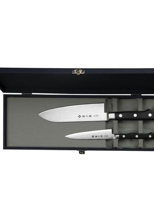 Набір ножів 2 предмети Tojiro Classic Damascus (DP-37HQ-SET)