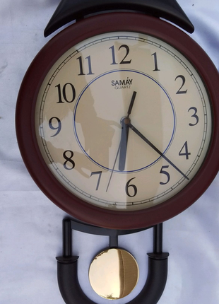 Часы настенные с маятником SAWAY.
