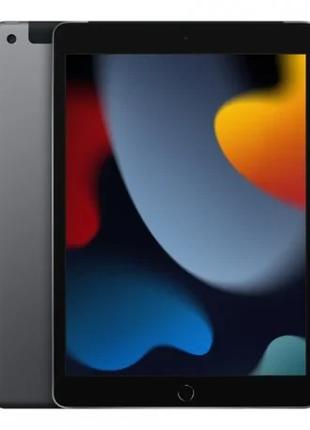 Apple iPad 10.2" (9 Gen) 256GB Wi-Fi+4G (2021) Space Gray (MK693)
