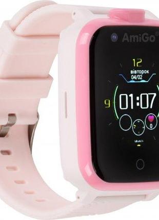 Дитячий смарт-годинник з відеодзвінком AmiGo GO006 GPS 4G WIFI...