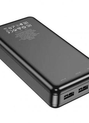 Зовнішній акумулятор Hoco PowerBank J91A 20000 mAh Black