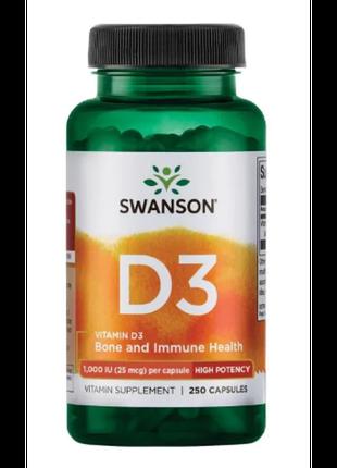 D-3 High Potency Vitamin 1000iu - 250caps