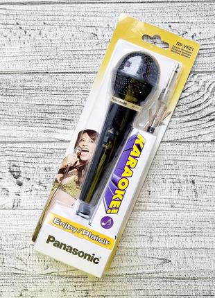 Микрофон караоке Panasonic RP-VK21 3.5 + переходник 6.3. ОРИГИ...