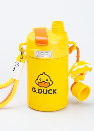 Термос детский с поильником с трубочкой G.Duck Cup Spray 460мл...