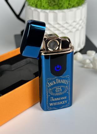Зажигалка Jack Daniel 2 в 1 Газовая + USB зажигалка в подарочн...