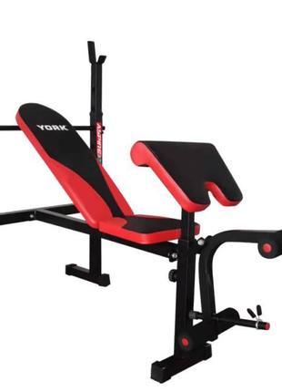 Лава для жиму York Fitness ASPIRE 320 зі стійкою для штанги та...