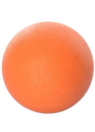 Масажний м'яч MS 1060-1 TPE 6 см (Жовтогарячий)