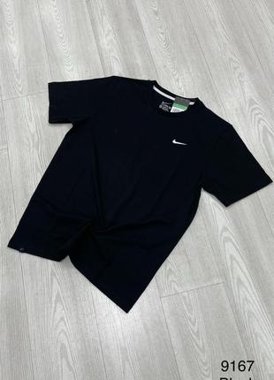 Футболка мужская Nike черная высокое качество