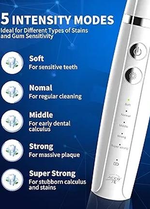 Сток ультразвукова акумуляторна чистка зубів ACCU