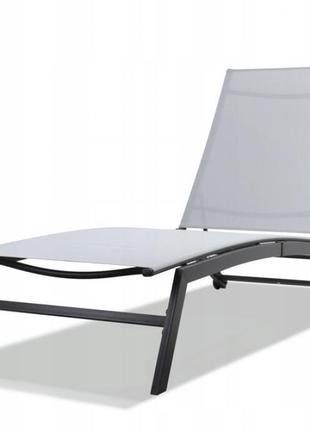 Шезлонг, крісло для саду та відпочинку 195x63x34/82 см см Gard...
