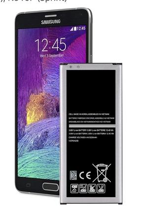 Акумулятор Galaxy Note 4, замінний літій-іонний акумулятор ємн...