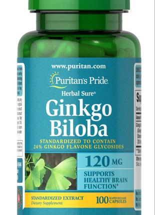 Ginkgo Biloba 120 mg 100 caps