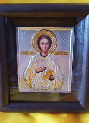 Икона на подарок «Святой Великомученик и Целитель Пантелеймон»...