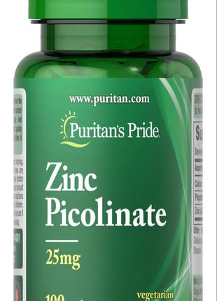 Zinc Picolinate 25 mg 100 caps