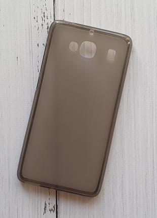 Чехол Xiaomi Redmi 2 для телефона силиконовый Серый