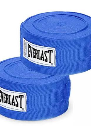 Бинт для спорта Everlast Pro Style Hand Wraps 180 х 2 синій Ун...