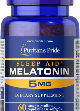 Melatonin 5 mg 60 softgels