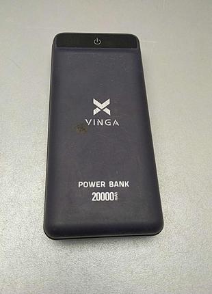 Универсальный внешний аккумулятор повербанк Б/У VINGA 20000 MA...