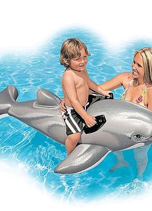 Детский надувной плотик Intex 58535 Дельфин