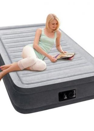 Надувная двуспальная кровать Intex 67766 Comfort (99-191-33см)...