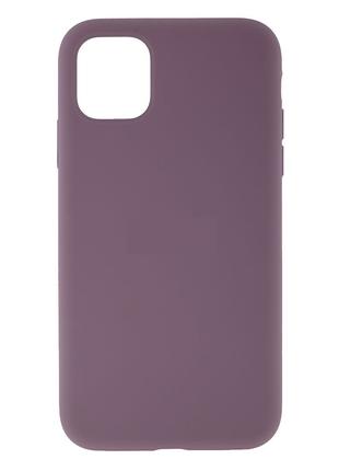 Чехол Silicone Case AA Apple iPhone 11 Blackcurrant