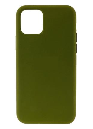Чехол Silicone Case AA Apple iPhone 11 Army green