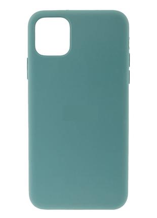 Чехол Silicone Case AA Apple iPhone 11 Pro Max Pine green