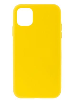 Чехол Silicone Case AA Apple iPhone 11 Sunglow