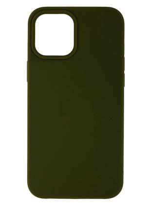 Чехол Silicone Case AA Apple iPhone 12 Pro Max Cyprus Green